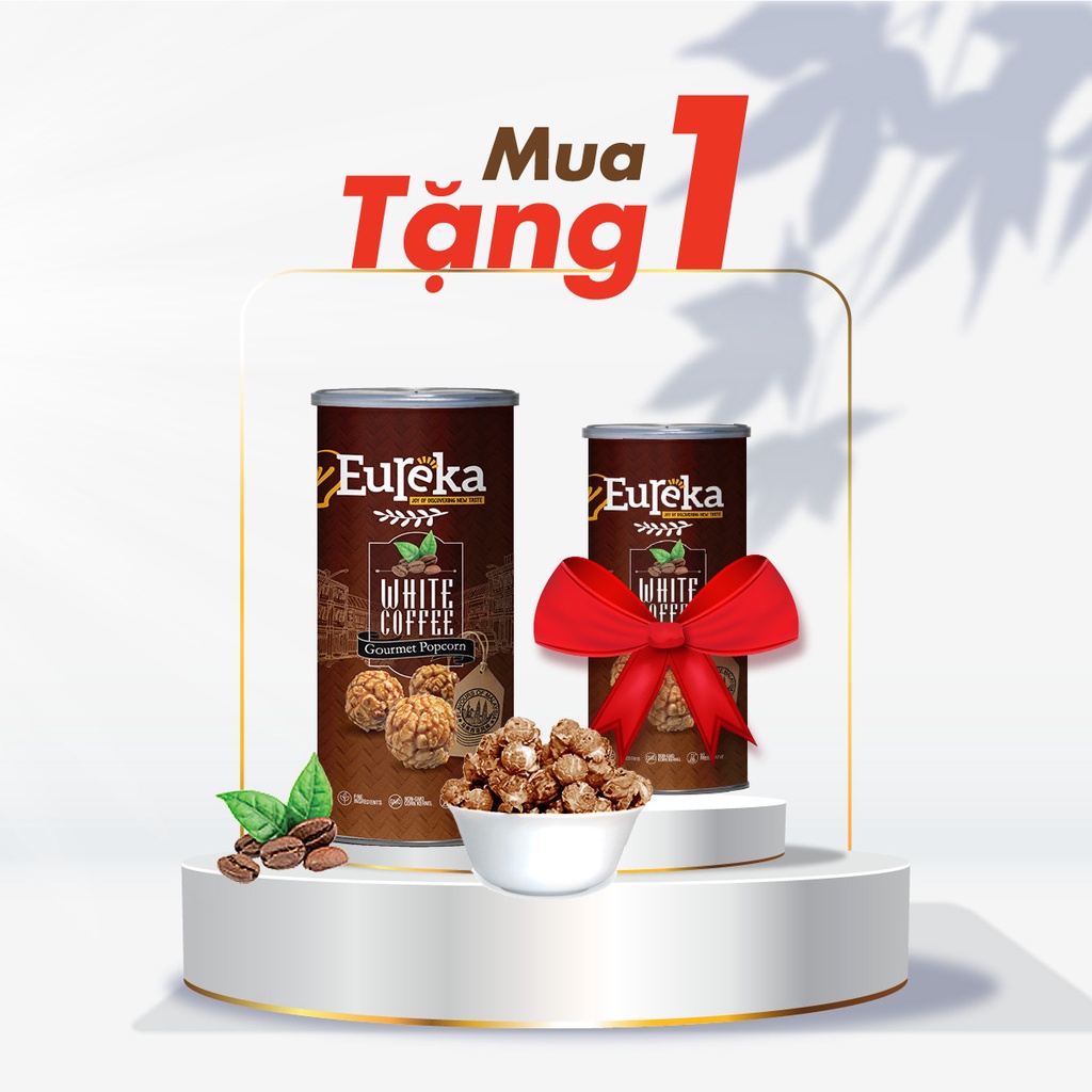 [MUA 1 TẶNG 1] Bỏng ngô Eureka vị White Coffee date 29/11/2021