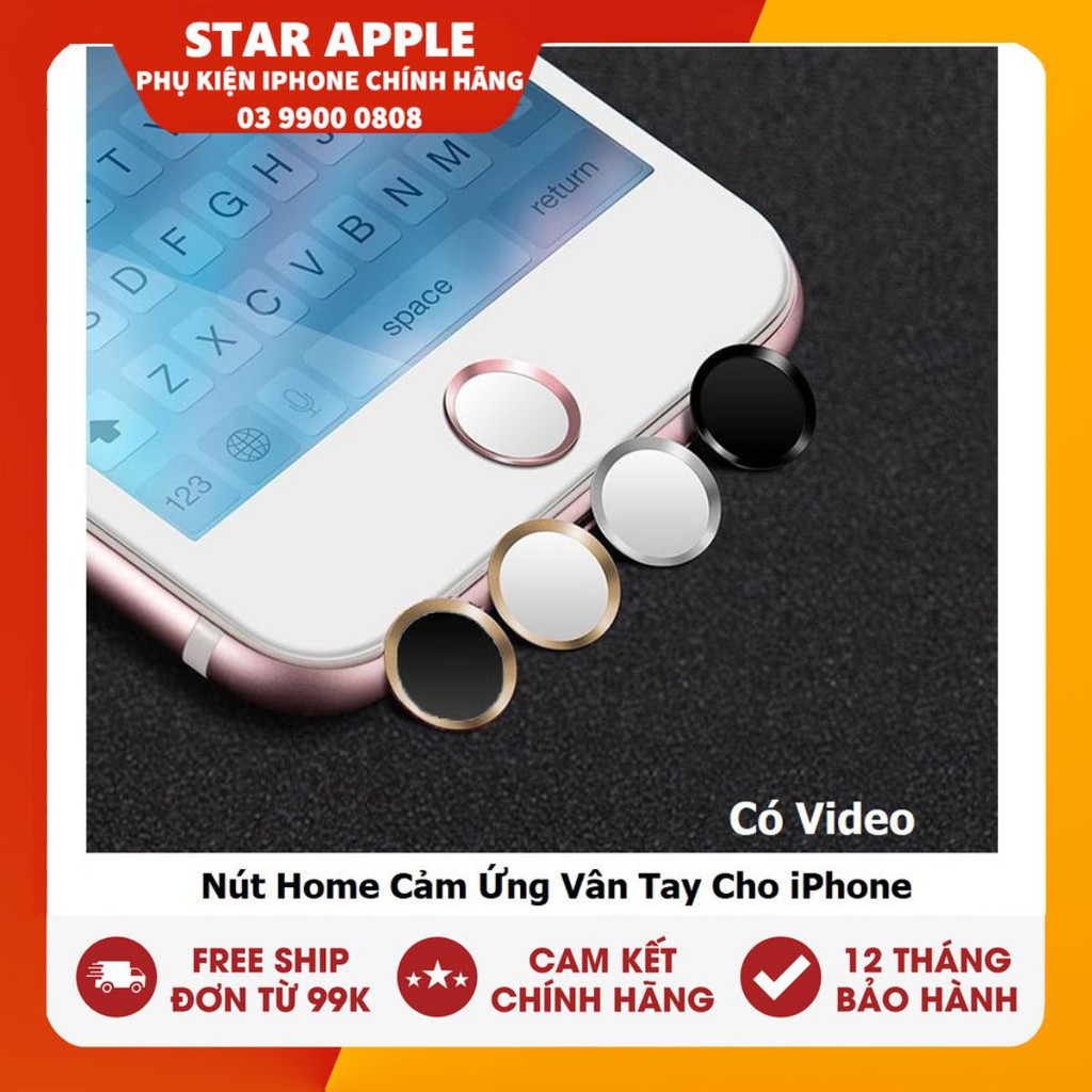 [Rẻ Vô Địch] Nút Home Cho iPhone - Nút Home iPhone sử dụng cho iPhone 7Plus tới iPhone 6S