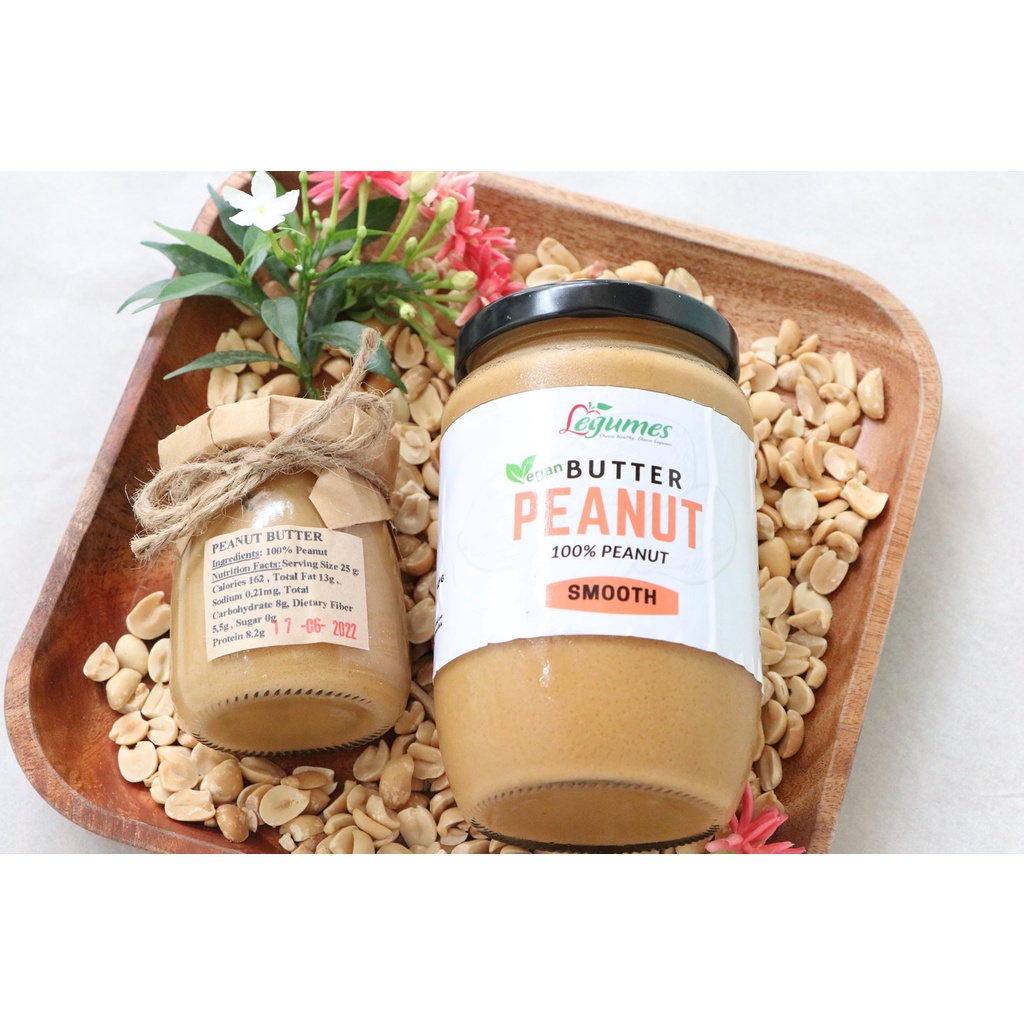 Bơ đậu phộng nguyên chất - Peanut Butter Homemade