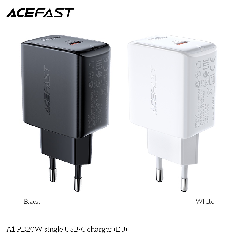 Sạc ACEFAST PD3.0 20W 1 cổng USB-C  - A1
