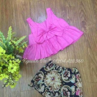 Set bộ thô nơ bé gái