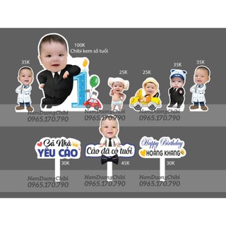 Combo số để bàn + tên đển bàn