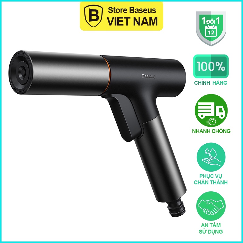 Bộ Vòi Tăng Áp Xịt Rửa Xe Ô Tô Baseus GF5 Car Wash Spray Nozzle BASEUS chính hãng