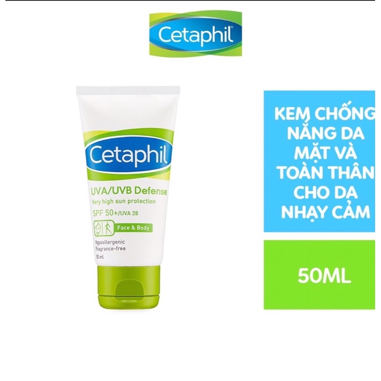 Centaphil Kem Chống Nắng Cho Da Mặt Và Toàn Thân 50ml