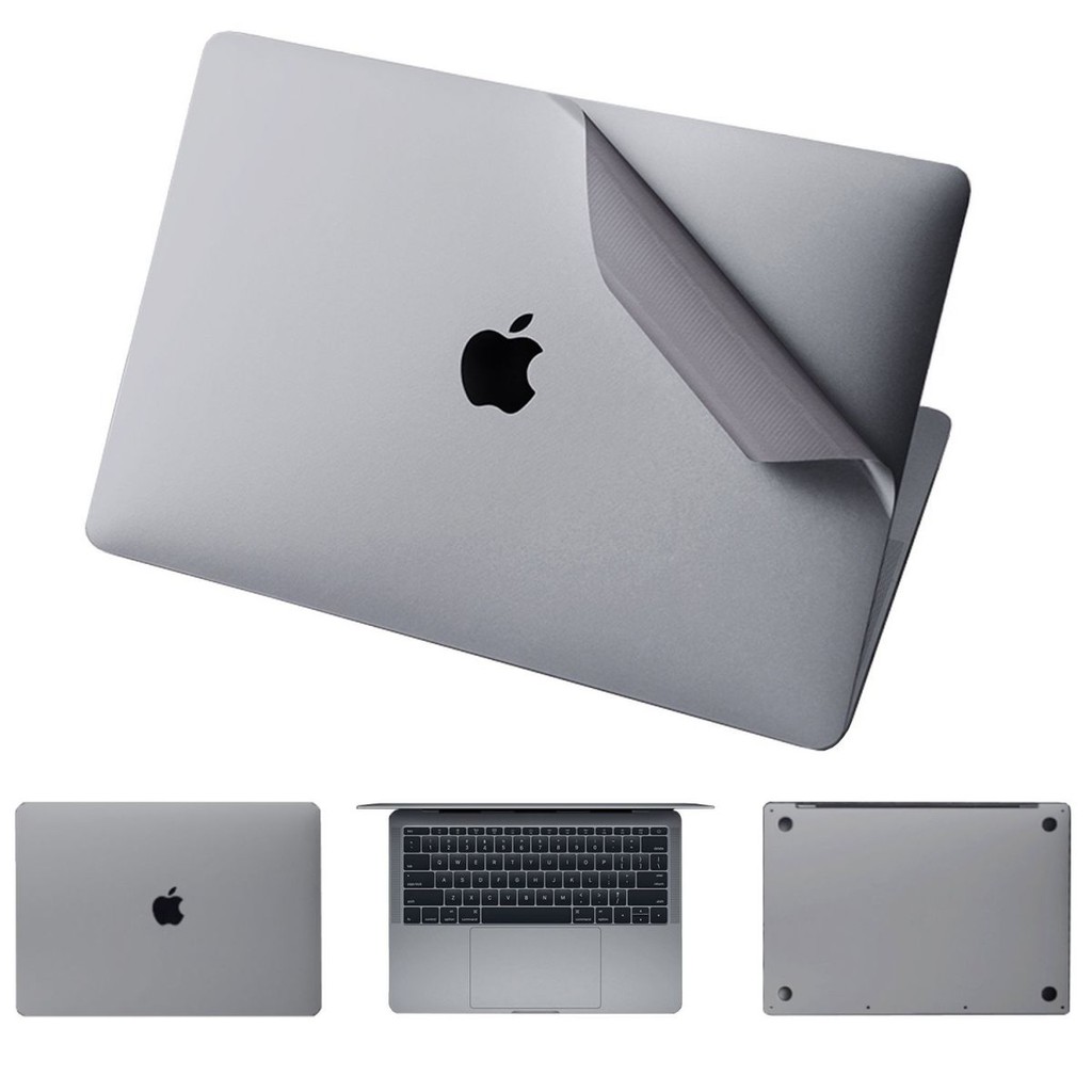 [Mã ELHAMS5 giảm 6% đơn 300K] Bộ Dán Macbook chĩnh hãng JCPAL 5in1 Grey - 12,13,15.16 New Pro (2016 - 2020)