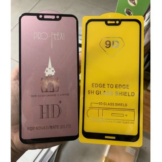 Kính Cường lực Huawei Nova2i ,Nova3,Nova3E,Nova3i full keo màn hình