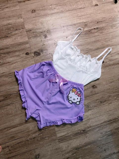Bộ ngủ hello kitty cưng xỉu Siêu hot