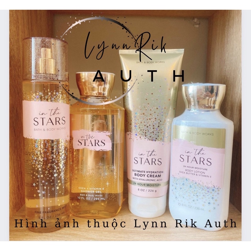 Auth_Fullsize IN THE STARS -  Xịt Thơm Toàn Thân Body Mist Bath & Body Works Usa