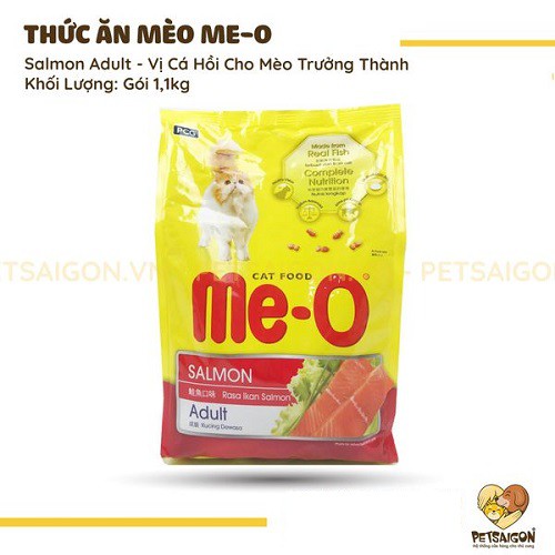 [CHÍNH HÃNG] THỨC ĂN ME-O CHO MÈO TRƯỞNG THÀNH - GÓI 1KG2