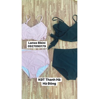 [Sẵn hồng] BIKINI 2 MẢNH VẠT CHÉO BUỘC