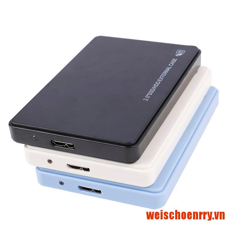 Hoenrry 2.5 inch HDD SSD Case USB3.0 to SATA Hard Disk Box 5Gbps SD Disk Case