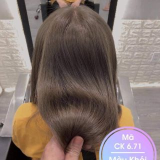 Thuốc nhuộm tóc màu Nâu Khói Lạnh + kèm oxi