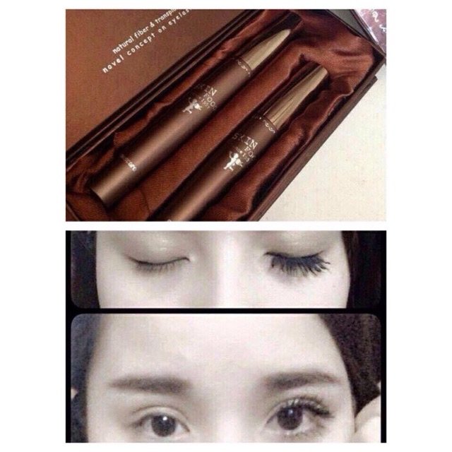 ❌Bộ đôi mascara và cây nối mi Skinfood Chính Hãng