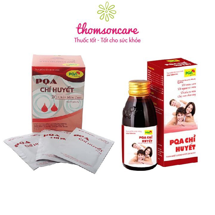 PQA Chỉ Huyết - Hỗ trợ giảm chảy máu cam, giảm nóng trong cho bé từ thảo dược - PQA Huyền Sâm