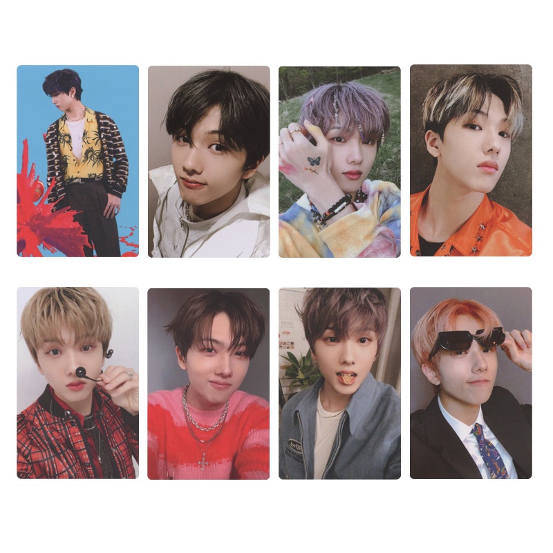 Set 8 Thẻ Hình Các Thành Viên Nhóm Nhạc Kpop NCT Dream Photocards Jisung