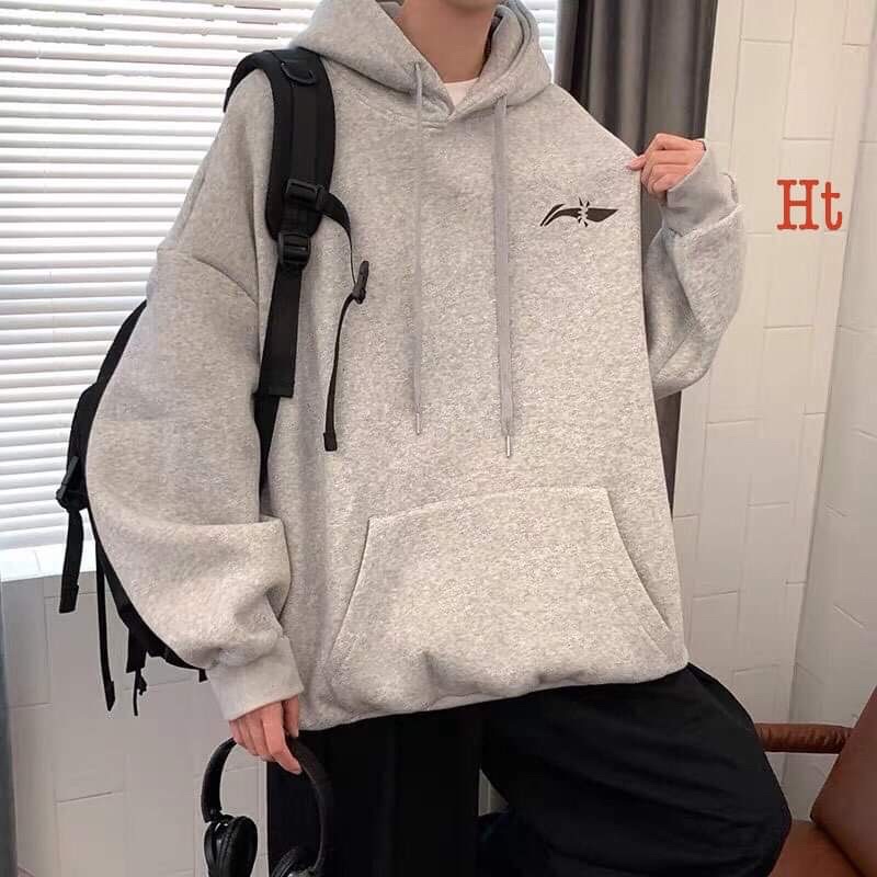 Áo hoodie nỉ cotton logo vỡ HT12