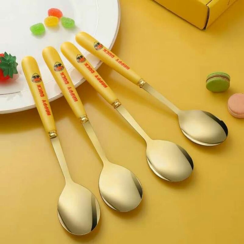 6 Thìa Vịt Vàng Duck Siêu Xinh. ĐTBX