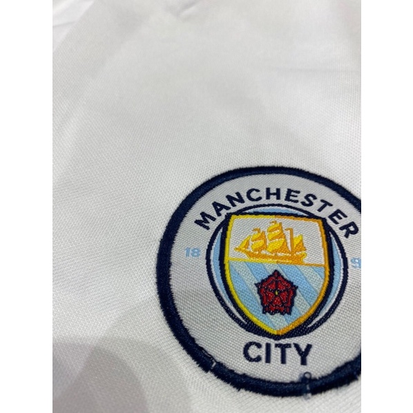 [SUPER THÁI] Bộ quần áo bóng đá nam nữ CLB MC trắng - vải mè Thái cao cấp giải 2021-2022 (40-85kg)