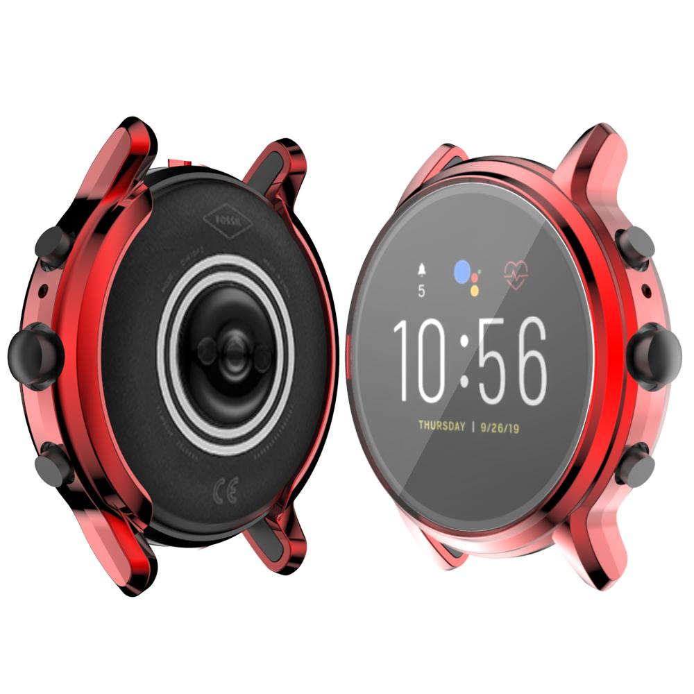 BEBETTERM Ốp TPU Mềm Mỏng Bảo Vệ Màn Hình Đồng Hồ Fossil Gen 5 Carlyle