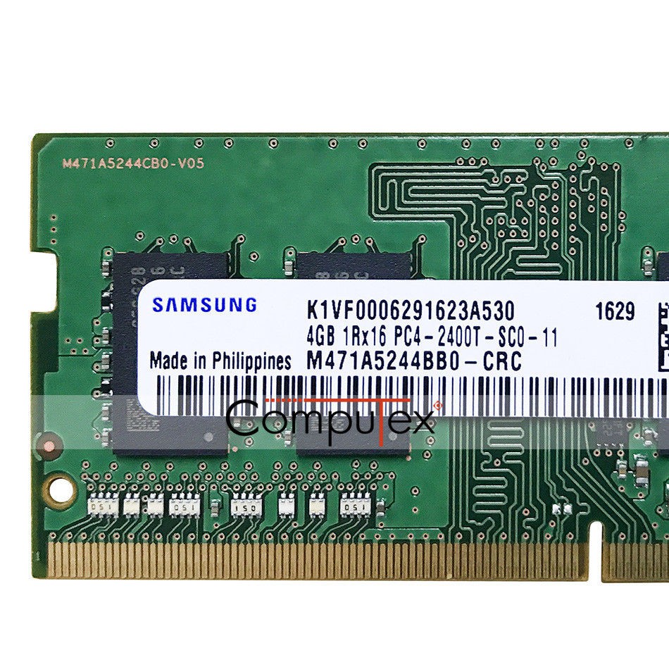 Ram Laptop Cũ Ram Samsung DDR4 4G PC42400T bus 2400 Mhz BH 60 Tháng