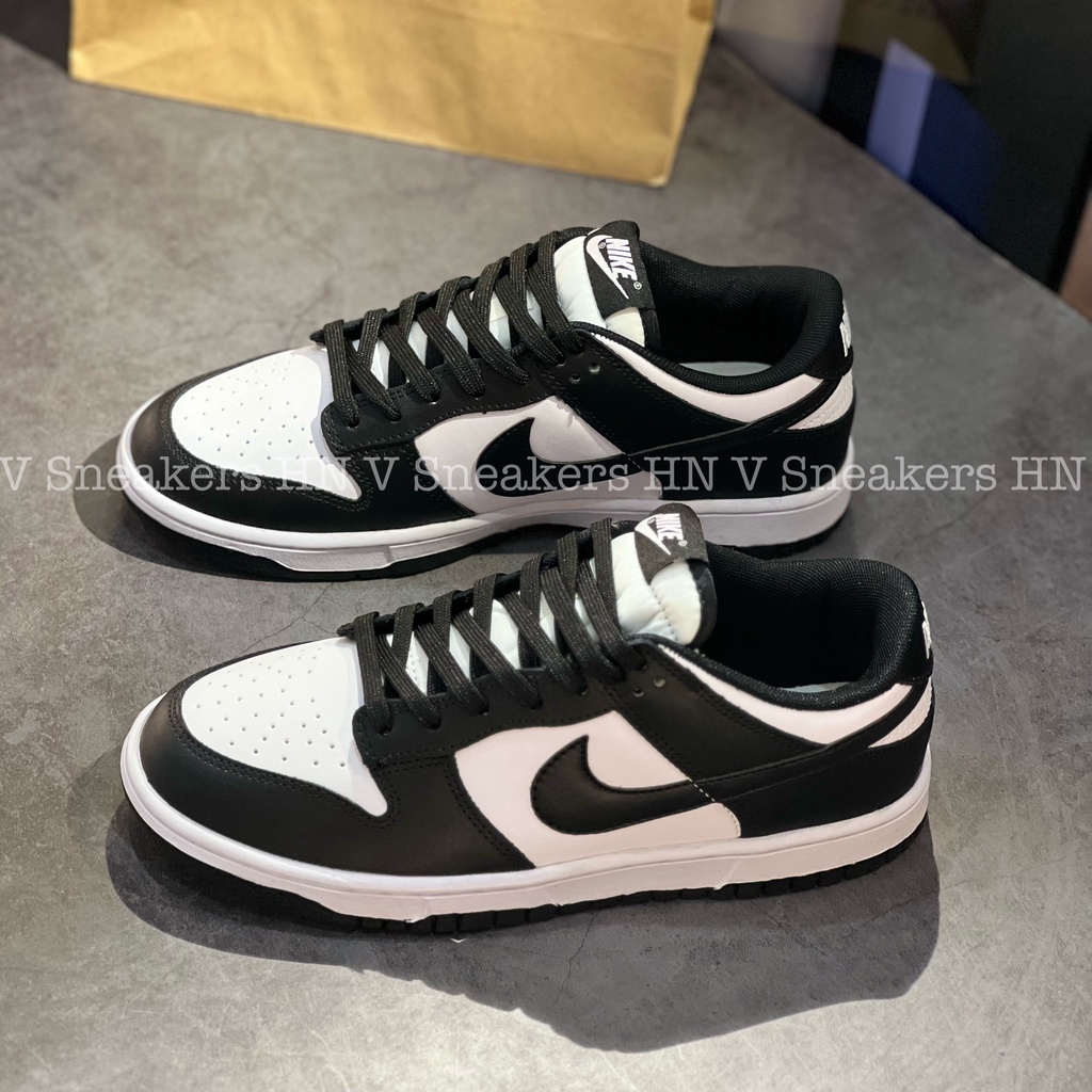 Giày Thể Thao SB Low Black White SB Dunk Low Phối Màu Đen Trắng Panda Thấp Cổ Phiên Bản Đẹp, Jodan Đen Trắng Thấp Cổ