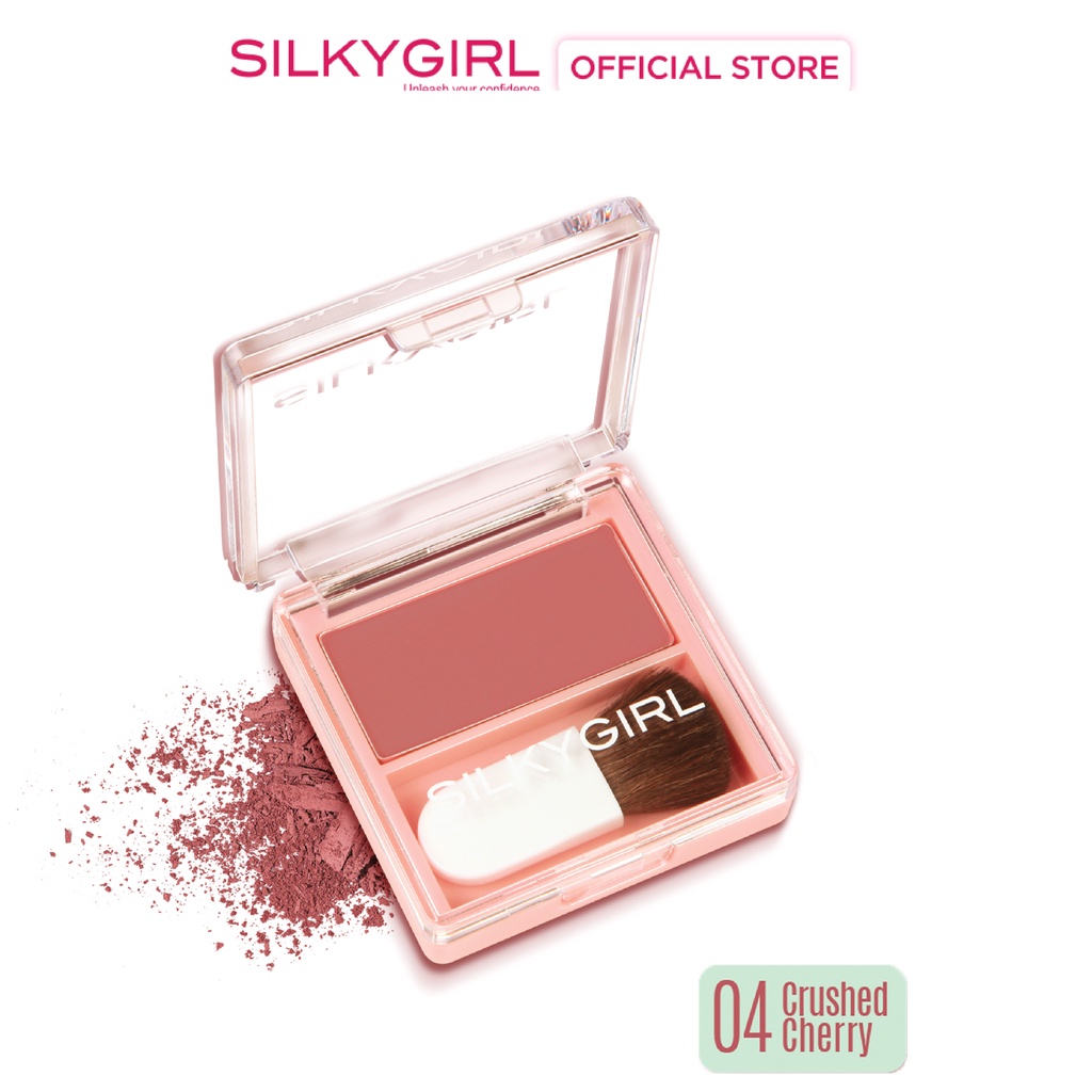 Phấn Má Hồng Silky Girl Blush Hour 3g
