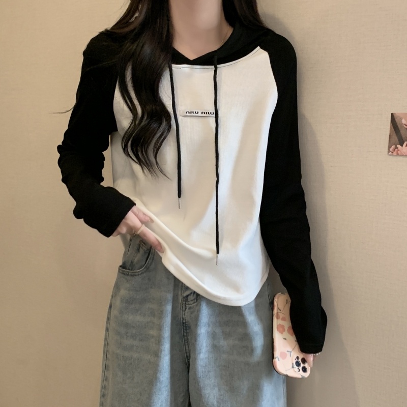 ZHELIHANGFEI Áo Hoodie Tay Dài Dáng Rộng Thời Trang Ấm Áp Dễ Phối Đồ