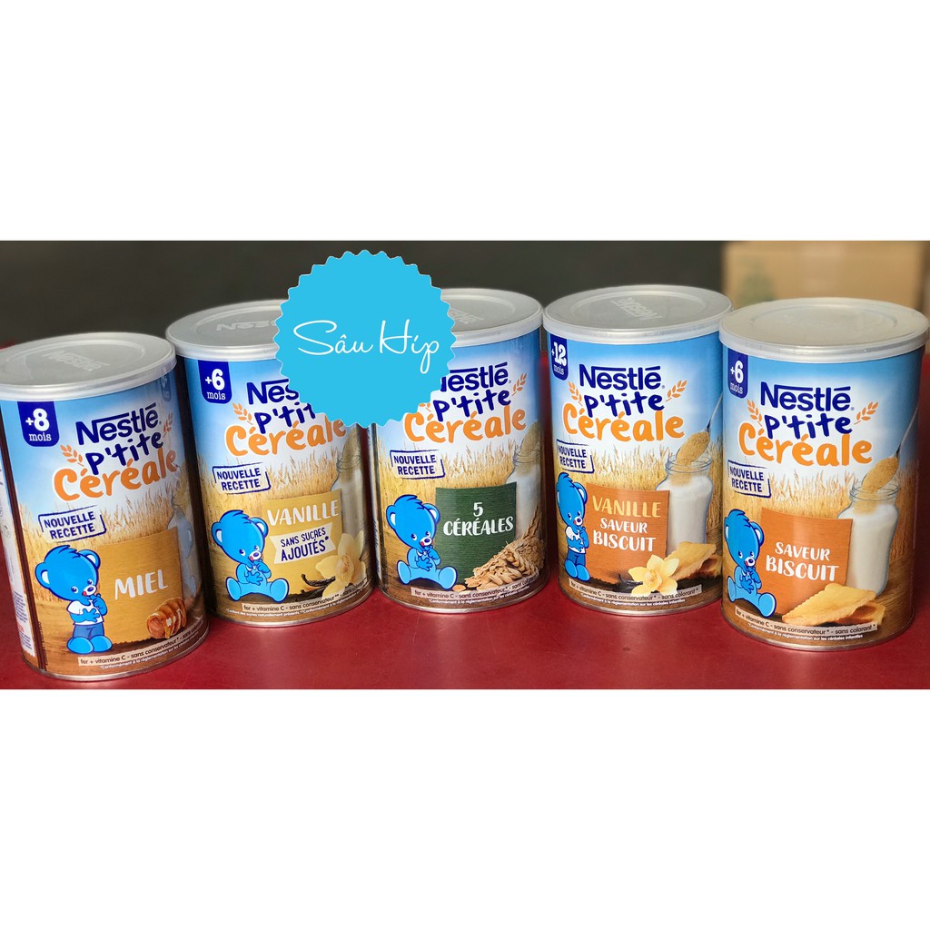 Bột Lắc Sữa NESTLE Pháp 400gr ( Nhiều Vị )