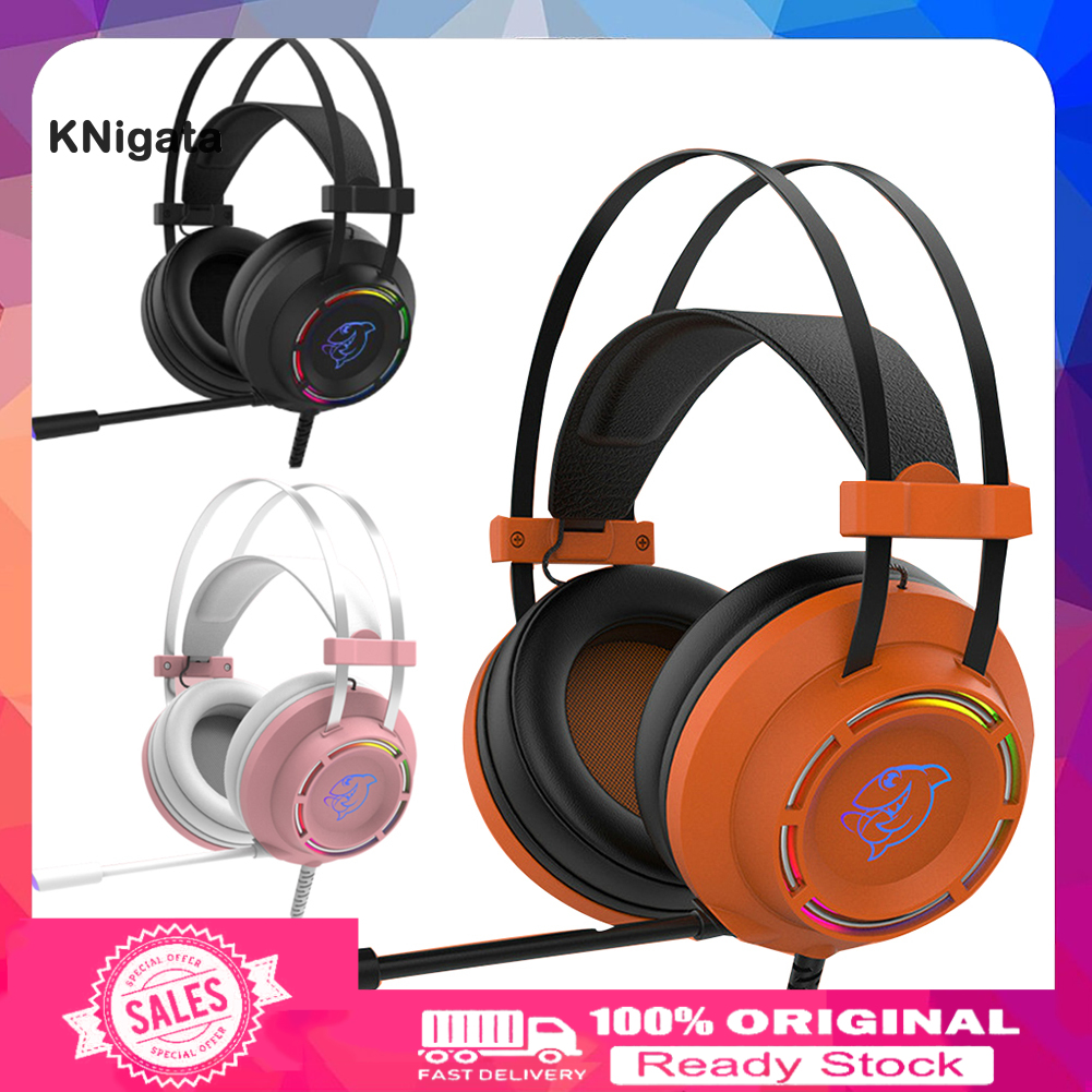 CHANNEL Tai Nghe Có Dây Usb 7.1 Kn Dhg160 Dùng Để Chơi Game | BigBuy360 - bigbuy360.vn