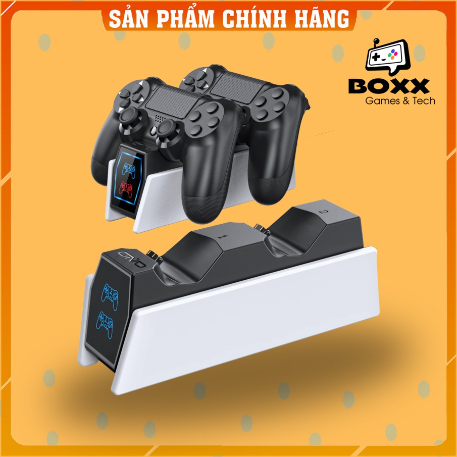 Dock sạc tay cầm PS4, đế sạc nhanh cho tay cầm ps4