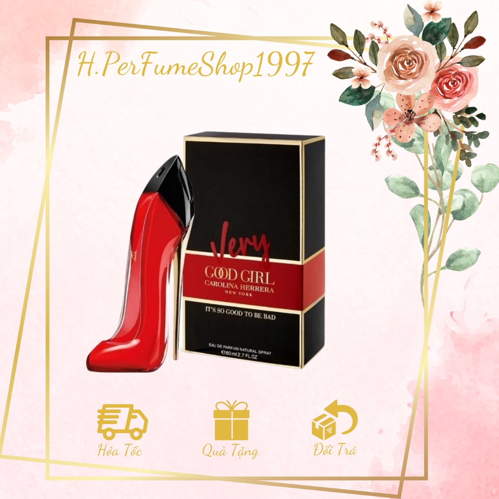 Nước hoa Nữ Carolina Herrera Guốc Đỏ EDP Dung Tích 50ml - Dầu thơm nữ nóng bỏng quyến rũ ngọt ngào nữ tính