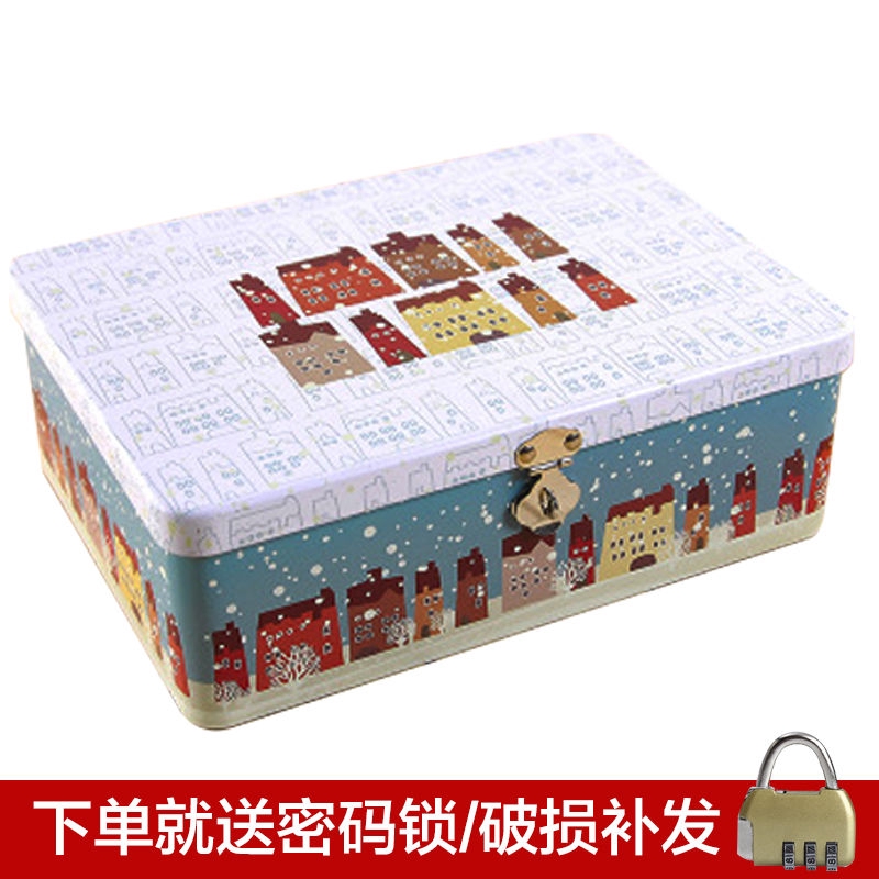 Hộp Đựng Đồ Cỡ Lớn Có Khóa Mật Khẩu Tiện Dụng