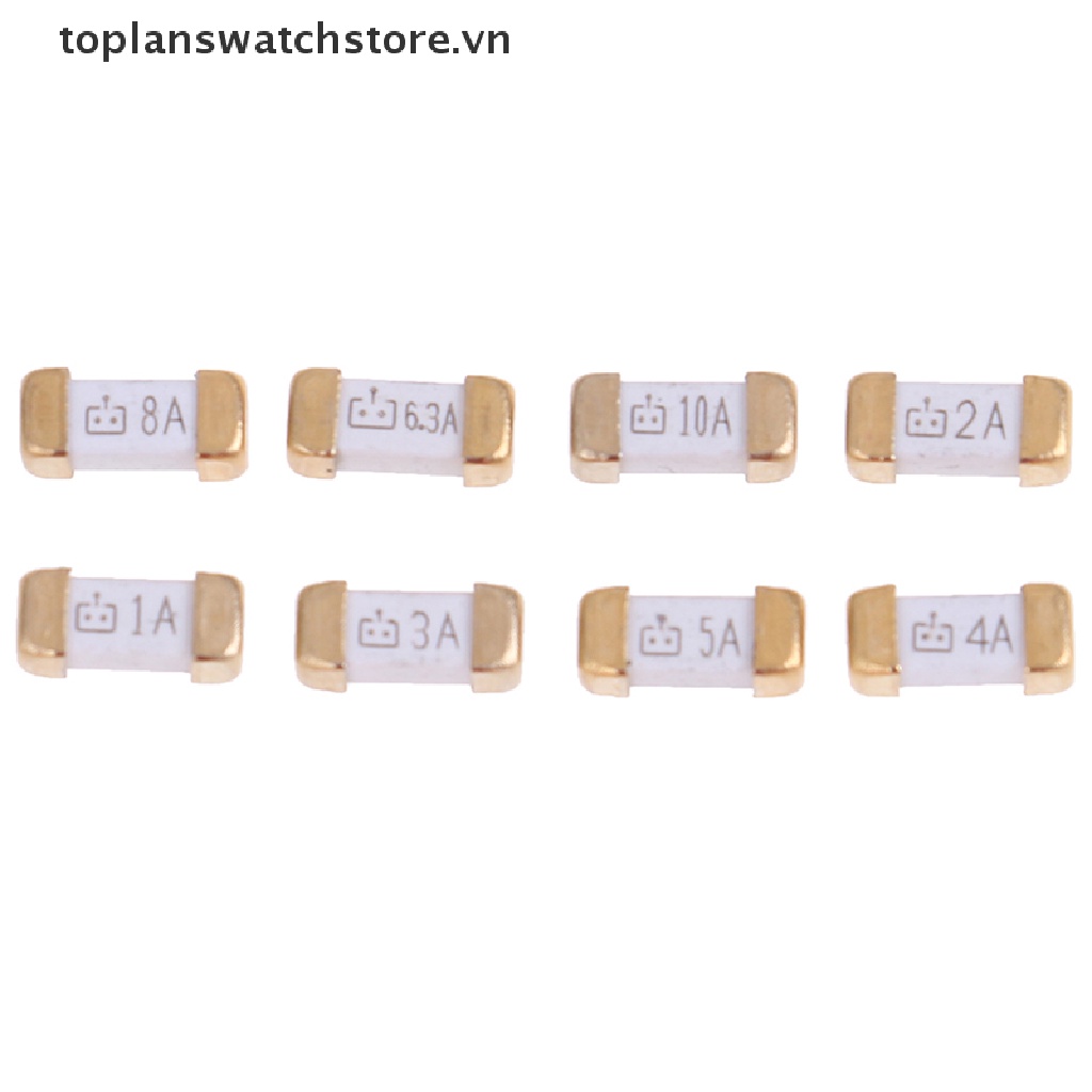 Set 10 Cầu Chì Siêu Nhanh 1808 125v 0451 SMD 1a Đến 10A