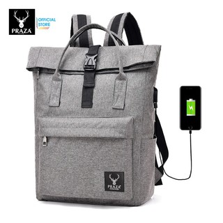 Balo UNISEX Cao Cấp Có Cổng Sạc USB PRAZA