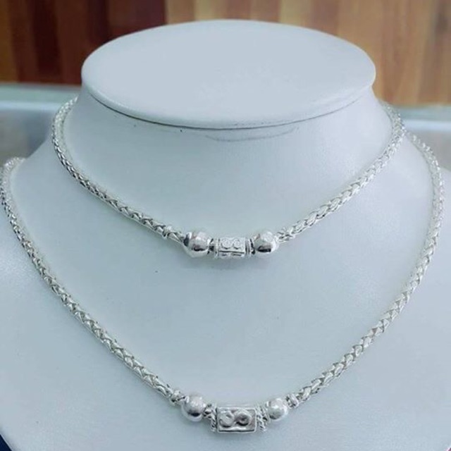Dây chuyền bạc trẻ em