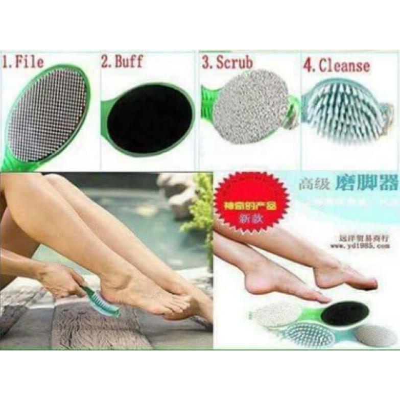 DSCG Cọ chà gót chân 4in1