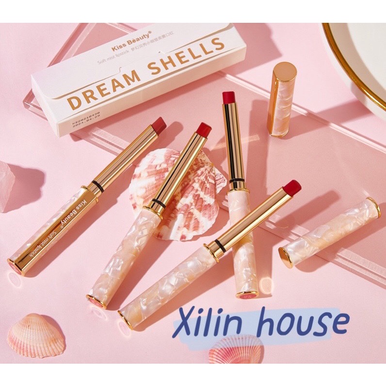 Son Kiss Beauty dream shells sang chảnh siêu đẹp Xilin House