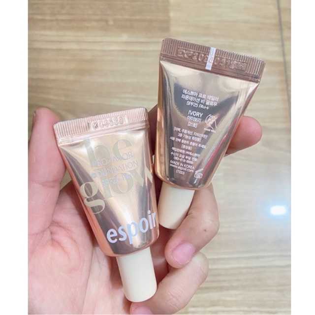 [SAMPLE] Kem Nền Espoir Pro Tailor Foundation Be Glow 7ML