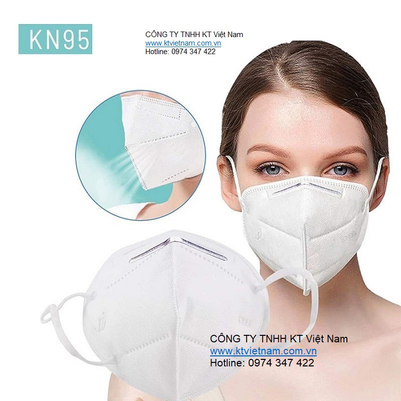 Khẩu trang bảo hộ 05 lớp than hoạt tính đạt chuẩn KN95 lọc bụi siêu mịn PM2.5