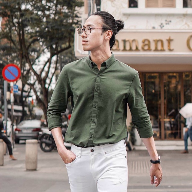 (Tổng hợp)-Nhiều mẫu áo sơmi nam-Routine-Vải oxford-Hàng cao cấp chính hãng.