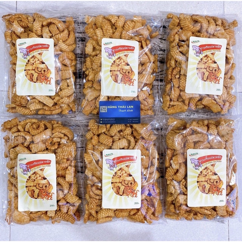 Snack mực 200g