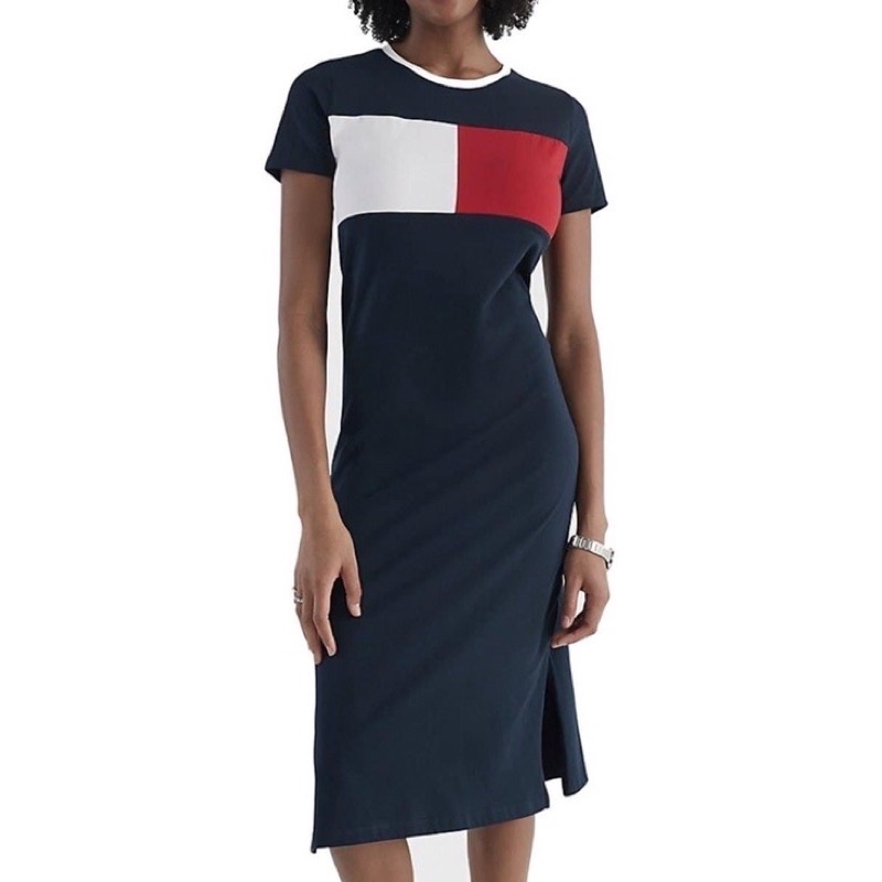 Đầm tommy hilfiger dáng midi 🍀🍀🍀