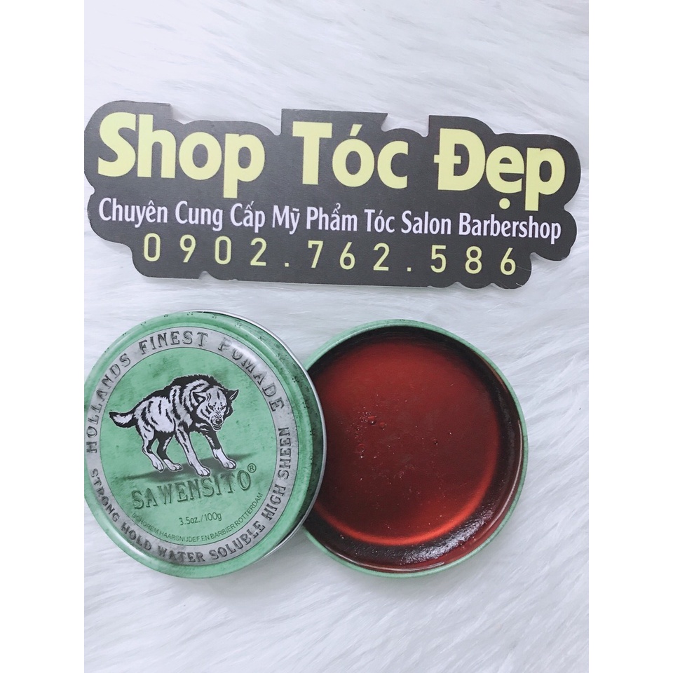 Sáp Tạo Kiểu Tóc Nam Pomade Sawensito Xanh Green+xanh Blue HƯƠNG DỪA