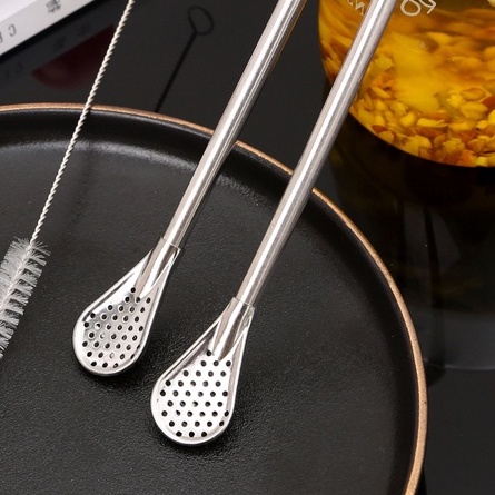 Muỗng Múc Trà/Cà Phê Bằng Thép Không Gỉ 304 Có Thể Tháo Rời