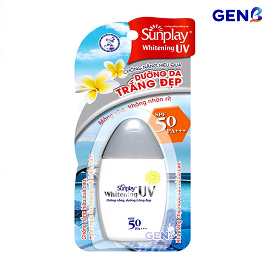 Kem Chống Nắng Sunplay Sunplay Whitening UV Dưỡng Trắng Kcn Cho Da Mặt & Toàn Thân Rohto Nhật Bản KHÔNG CỒN Mỹ Phẩm GENB