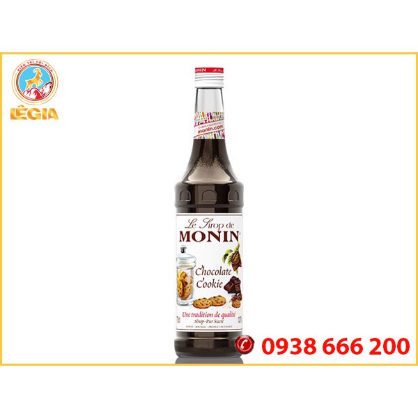 SIRO MONIN BÁNH QUY SOCOLA 700ML (CHOCOLATE BISCUIT SYRUP)