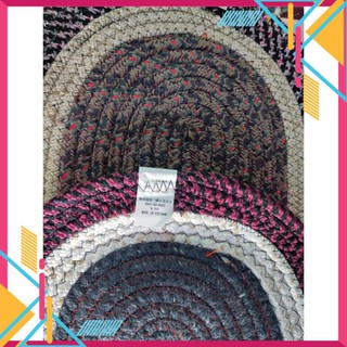 Thảm thun oval lớn, nhỏ