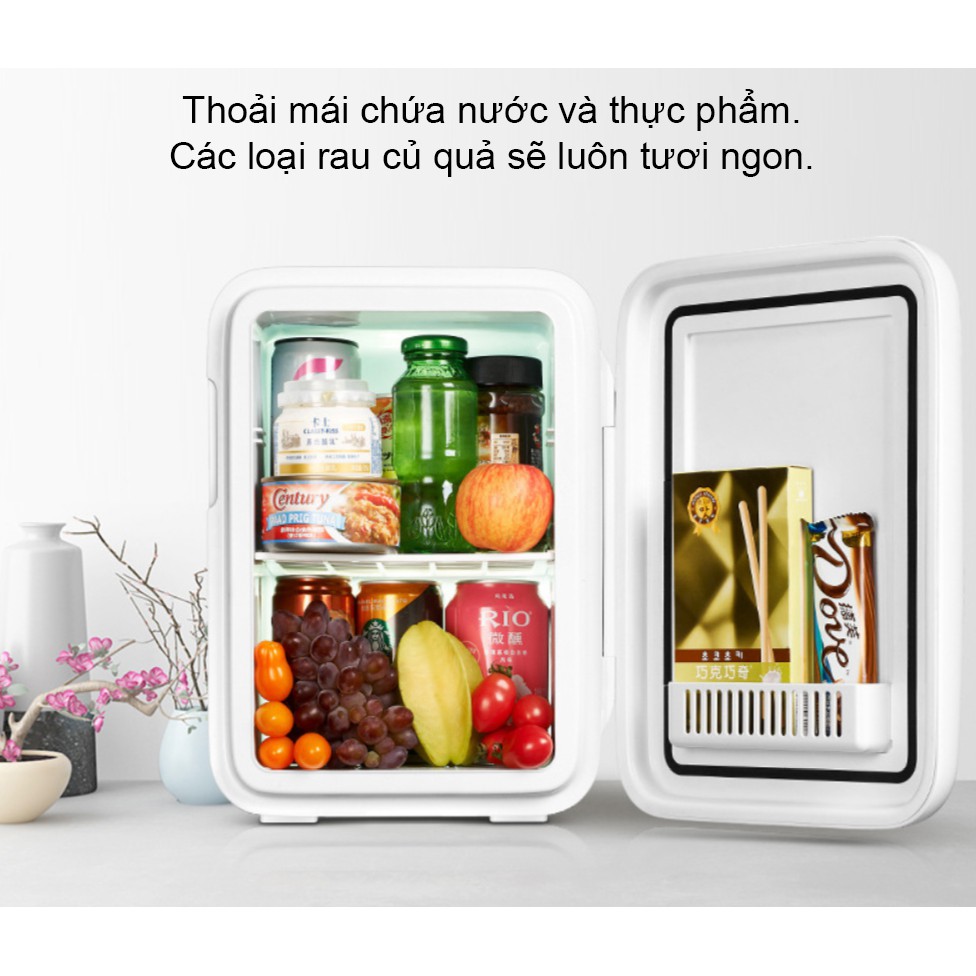 Tủ lạnh mini KEMIN (Dùng cả trên oto xe hơi và trong nhà) - Loại 10L