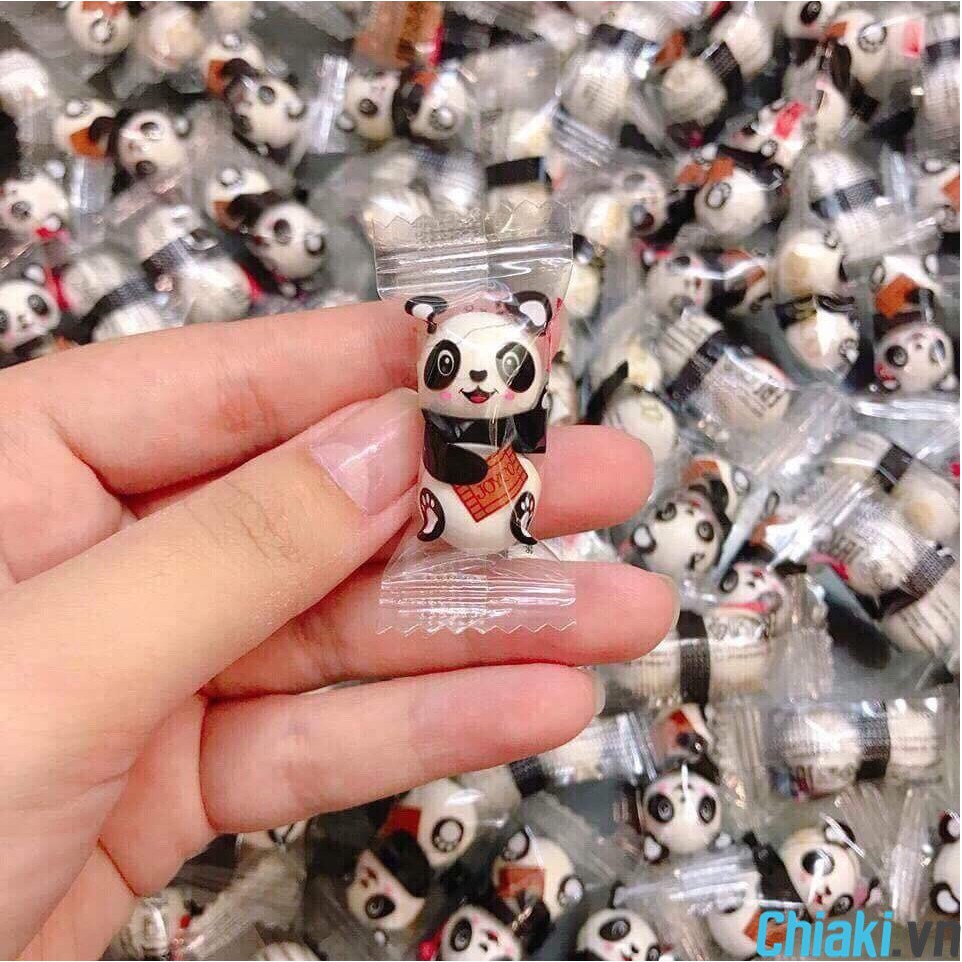 [SỈ] Thùng 20 gói kẹo socola gấu trúc Nga, chocolate, sô cô la, ăn vặt ngon rẻ