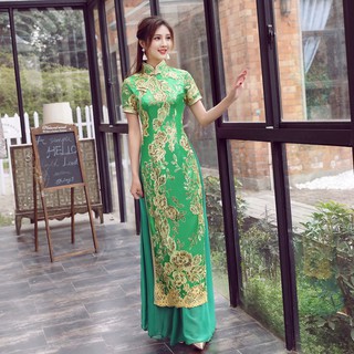 Chinese Style Long Cheongsam